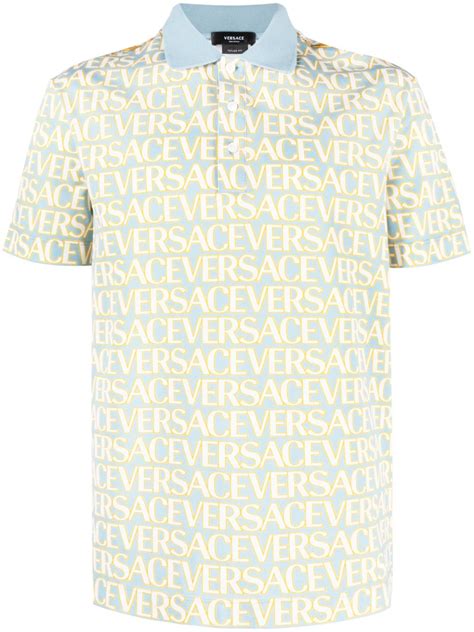 short sleeve versace shirts|Versace short sleeve polo.